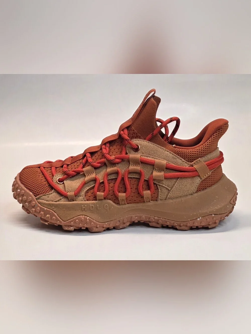 New HOLO Footwear Zeus Terracotta Trail, Hiking Sneakers, Women's Sizes